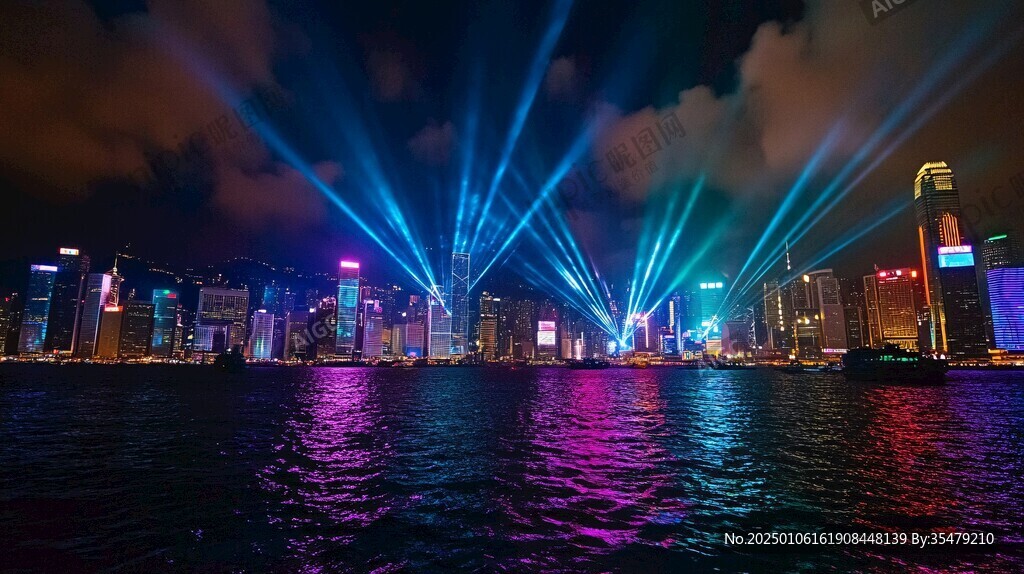 維多利亞港燈光秀