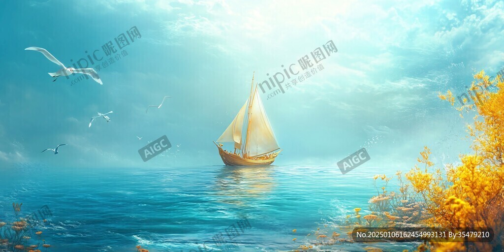 揚(yáng)帆遠(yuǎn)航背景