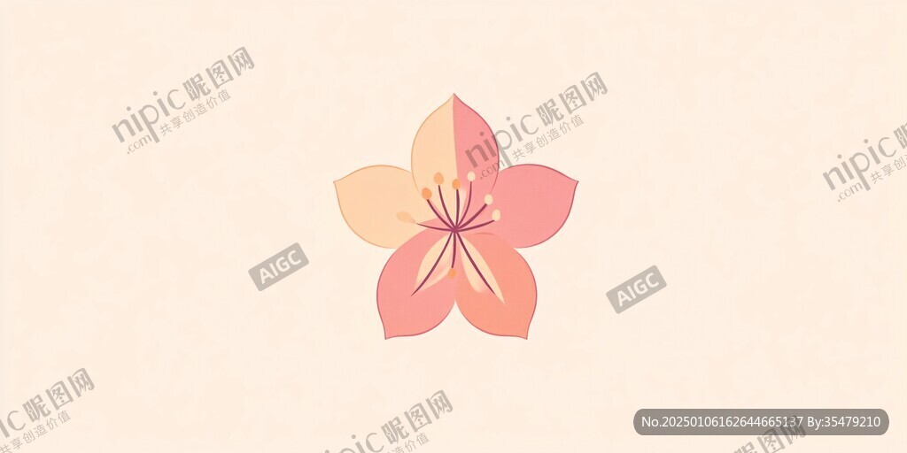 日式櫻花logo