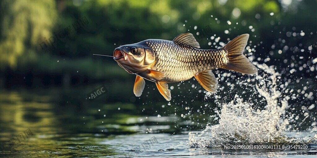 躍出鯉魚