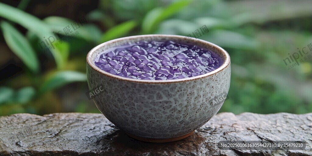 紫薯稀飯