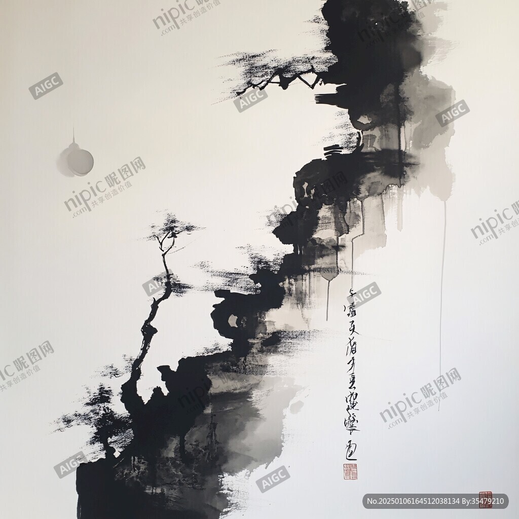 水墨禪畫