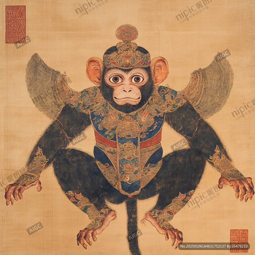 手繪美猴王