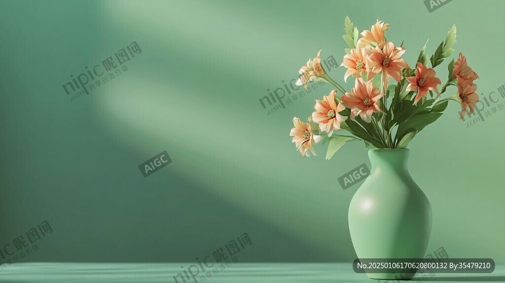 唯美花卉花瓶