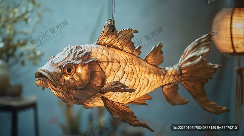 鯉魚擺件