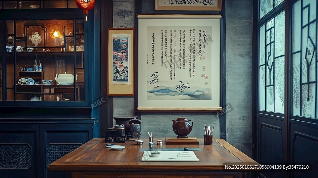 書(shū)畫(huà)茶館