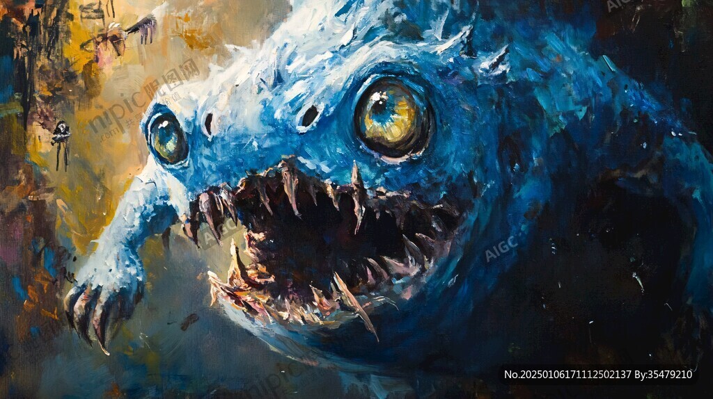 海怪插畫