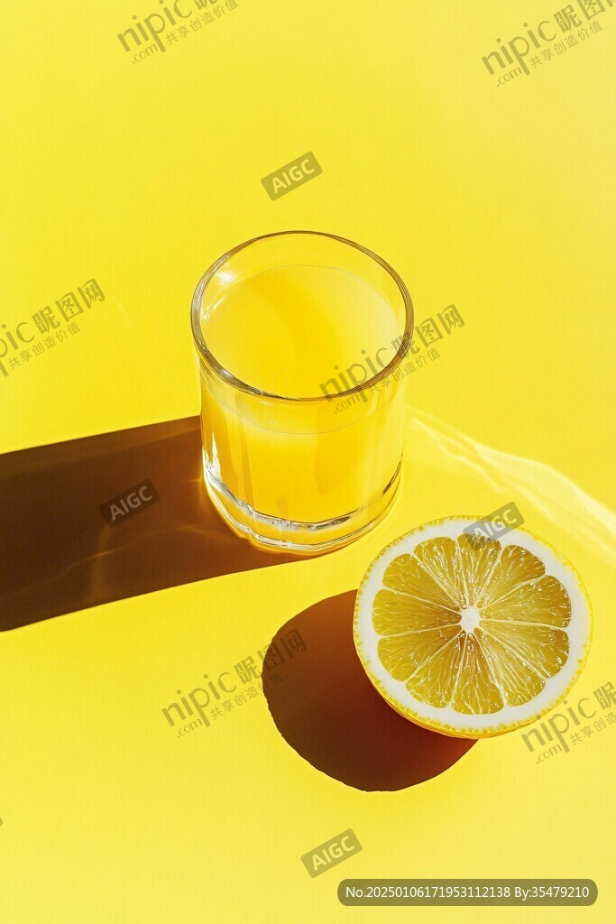 檸檬黃色視覺彩色