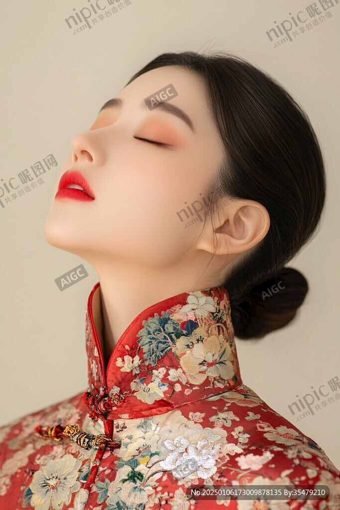 新中式美女