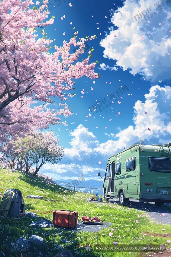 露營賞花