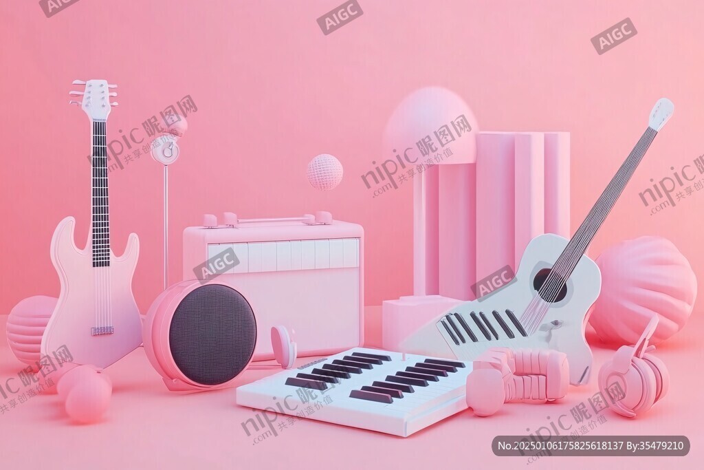粉色場景