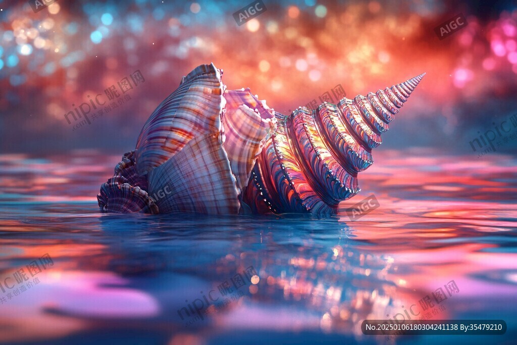 溫馨海洋貝殼