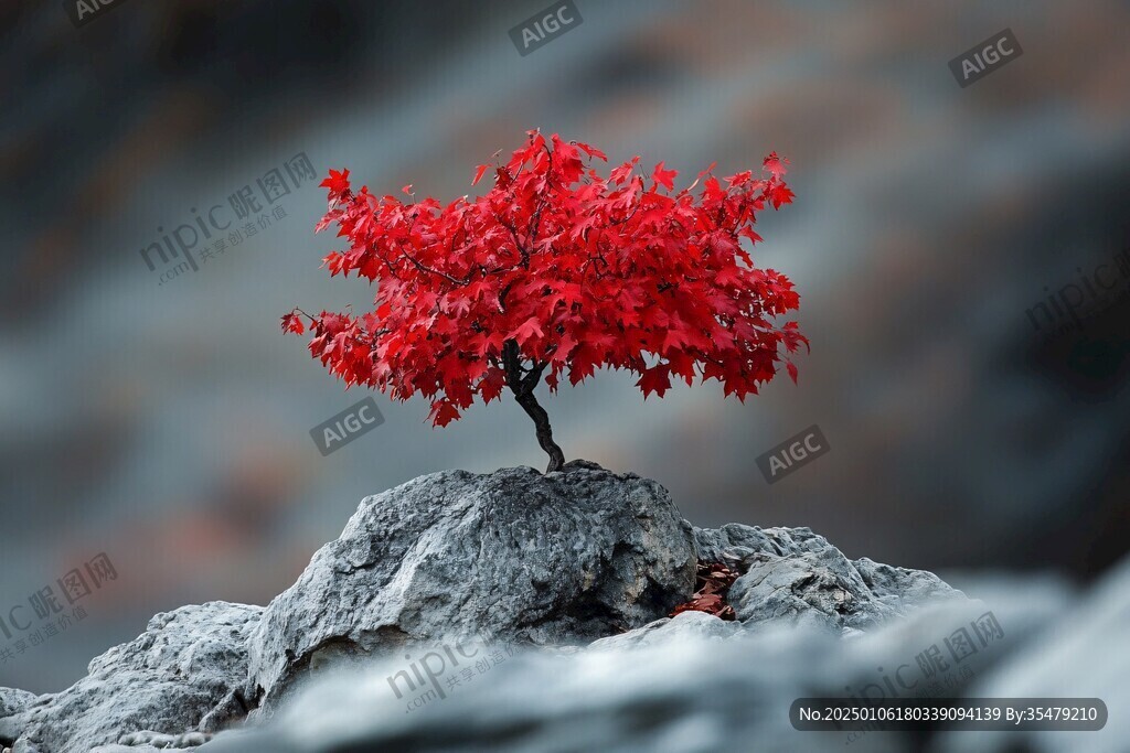 一顆紅楓