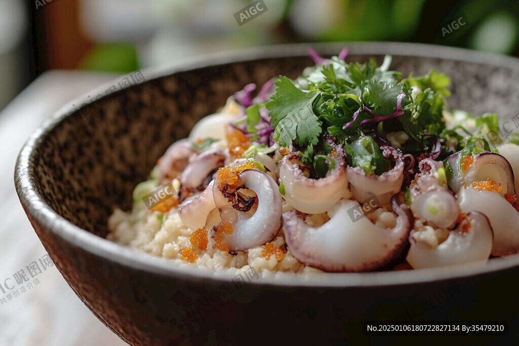 蒜蓉鮮魷