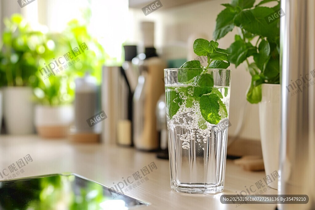 水杯場景效果圖