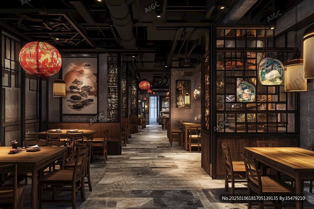 日式古風餐館