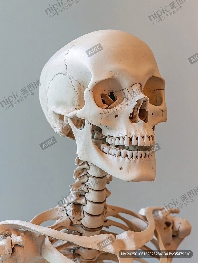 醫學頭骨模型