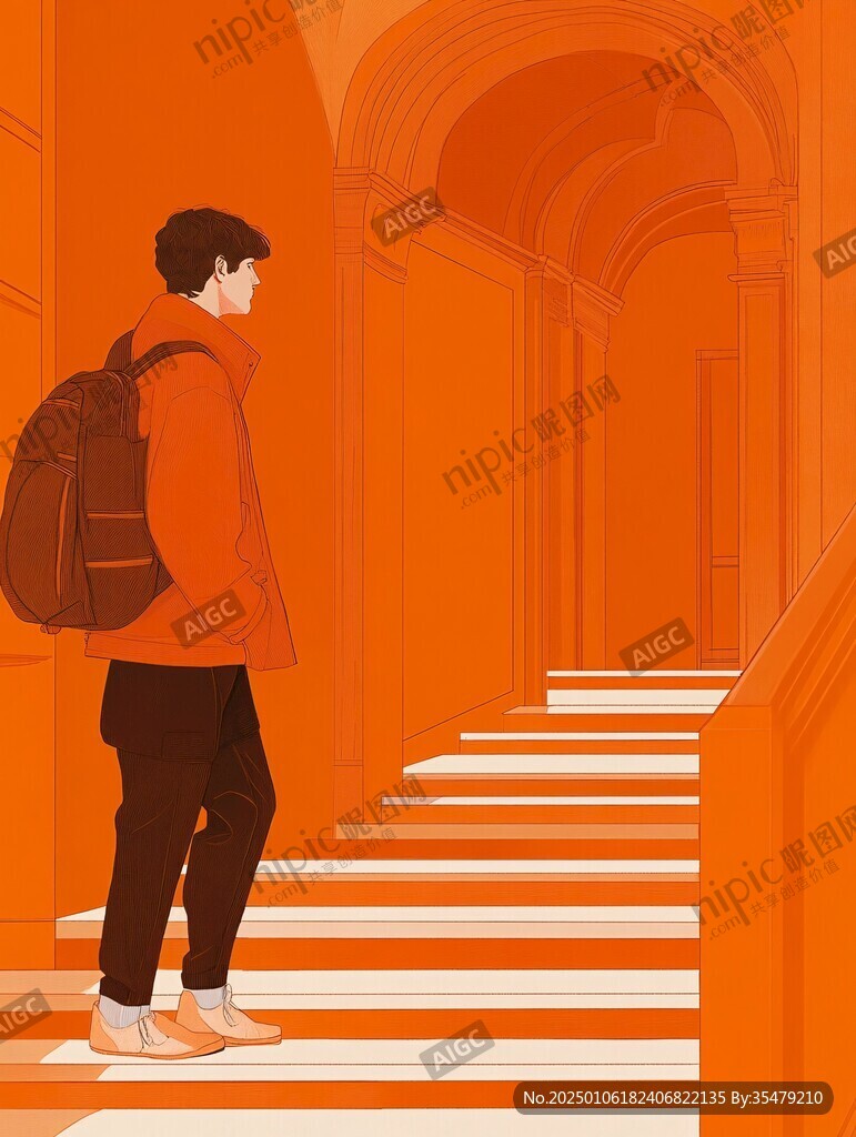 男生插畫