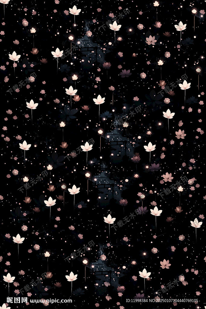 小碎花圖案