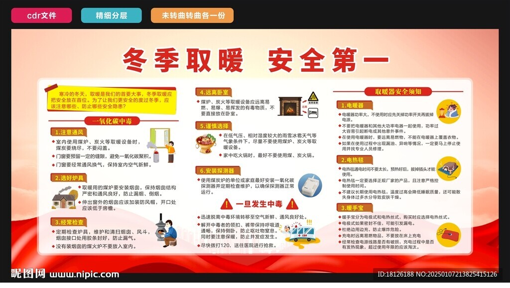 冬季取暖防火安全