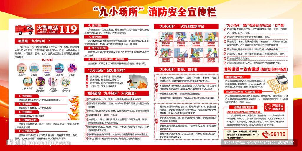 九小場所防火