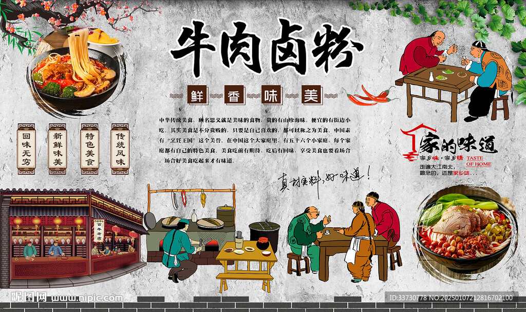 牛肉鹵粉