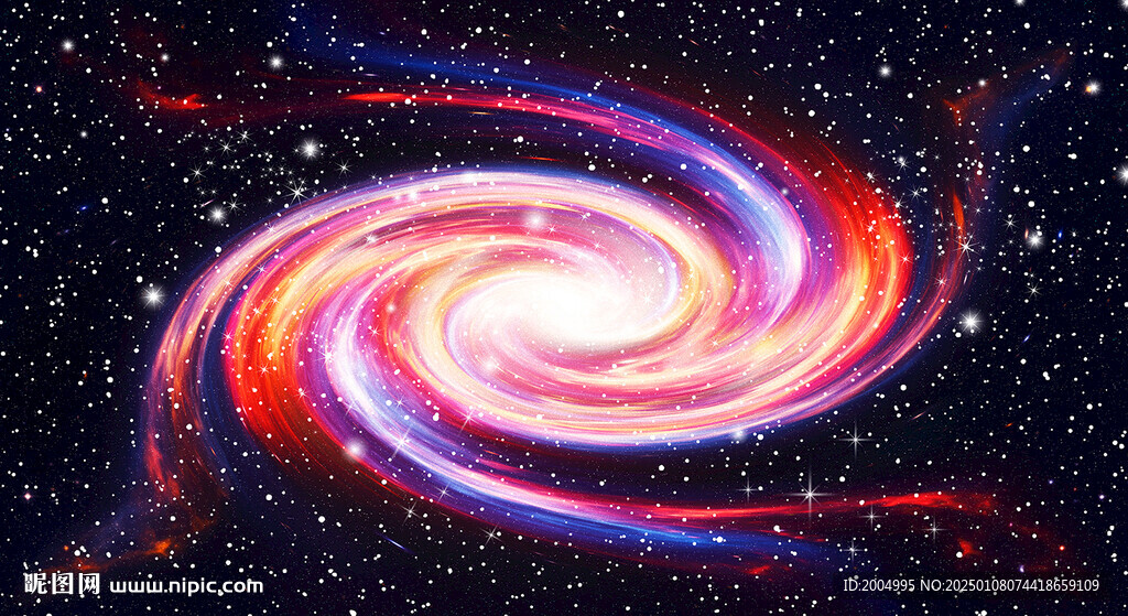 絢麗旋渦星空