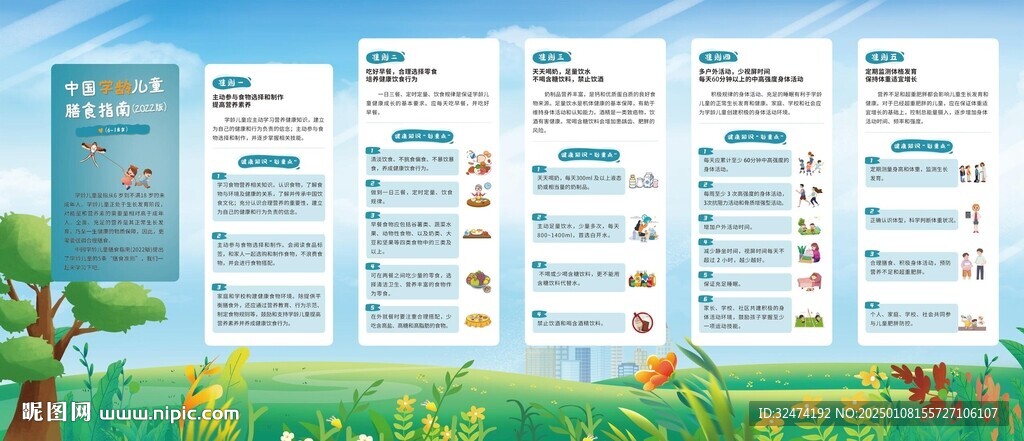 中國學齡兒童膳食指南