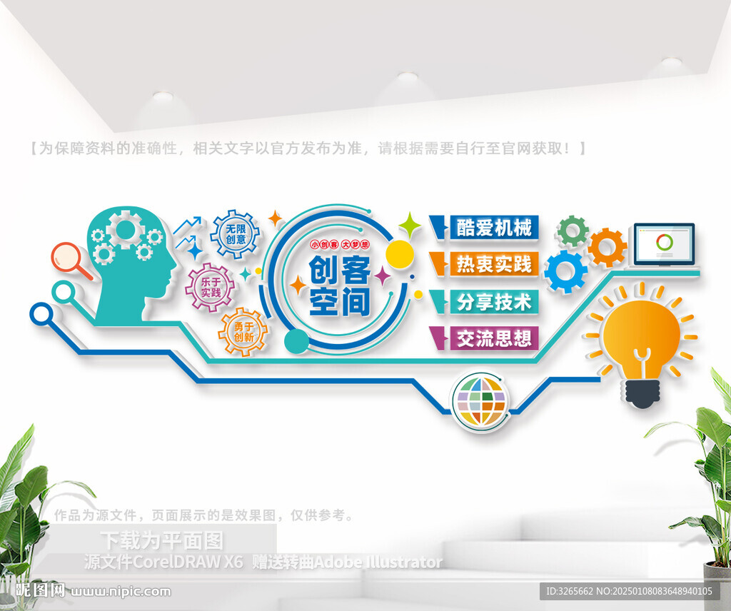創(chuàng)客文化墻