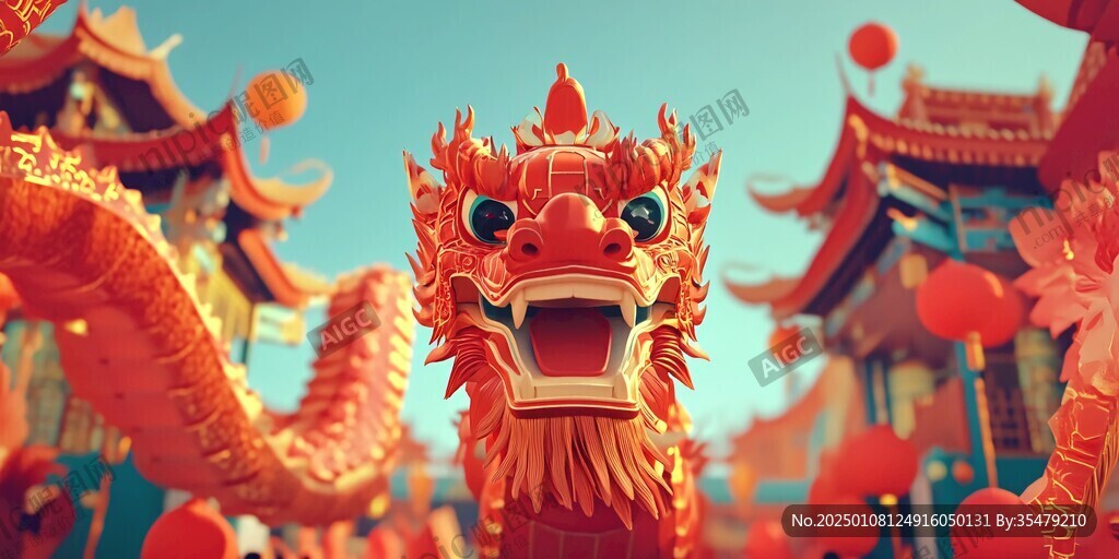 龍年ip建模