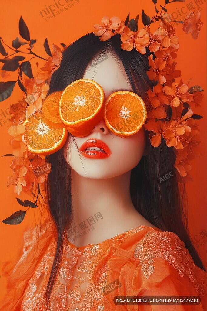 唯美橙橘