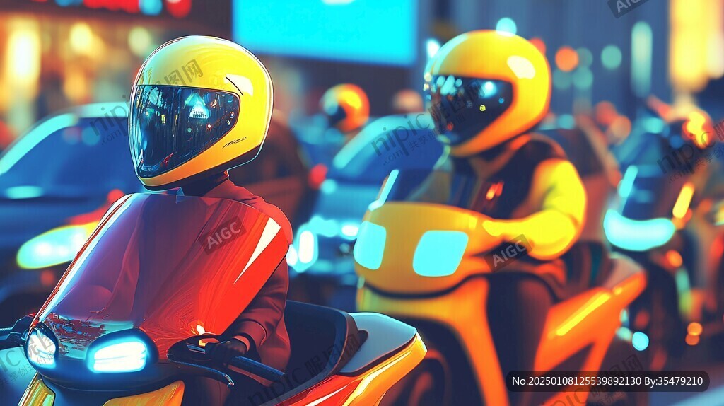 摩托車的士
