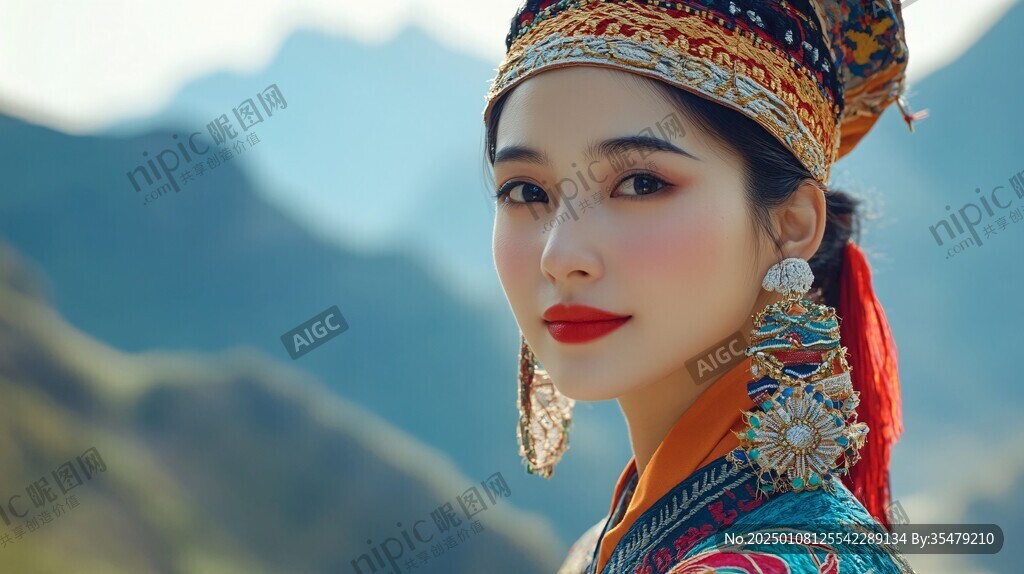 門巴族美女