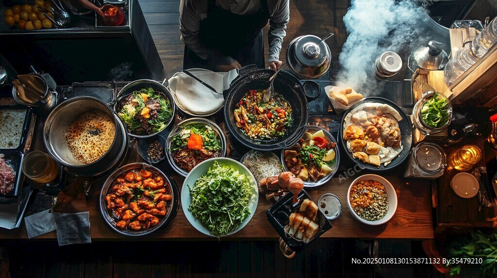 聚餐餐桌