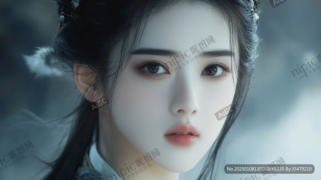 古典美女壁紙
