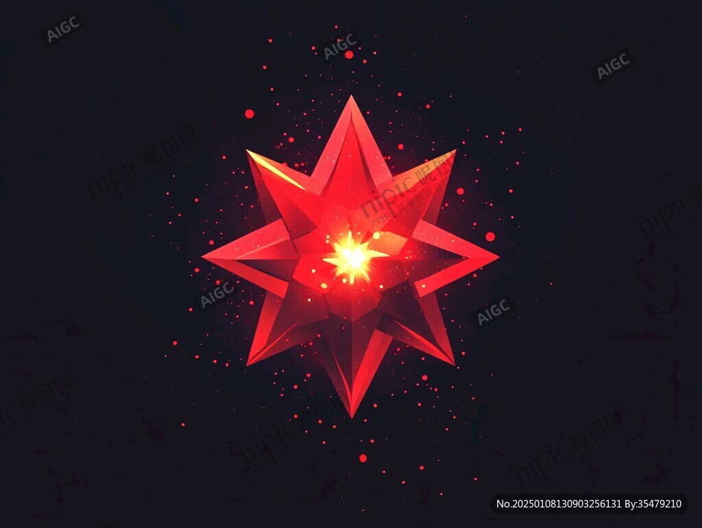 光效五角星