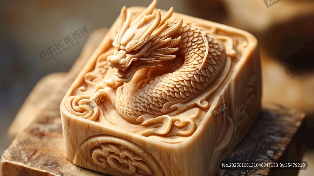 雕龍印章