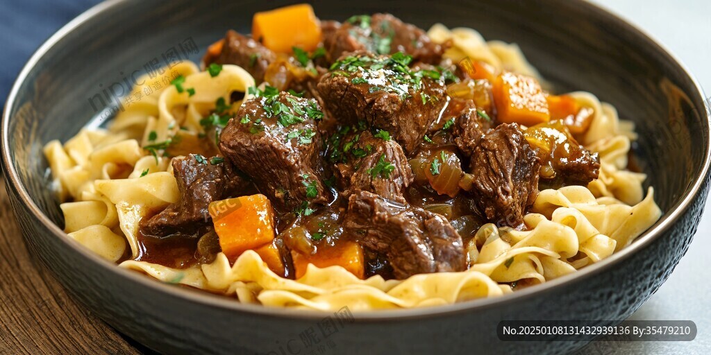牛肉塊手工面