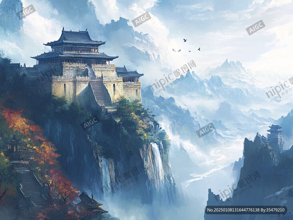 古風(fēng)仙境天上宮闕