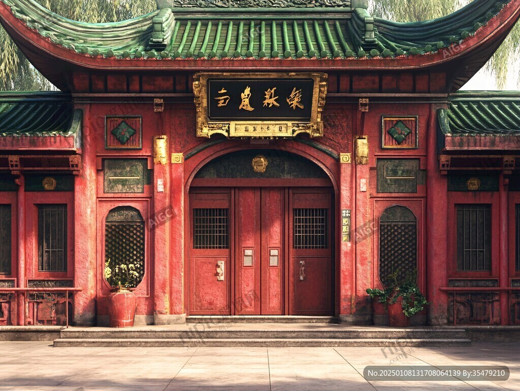 中式入口