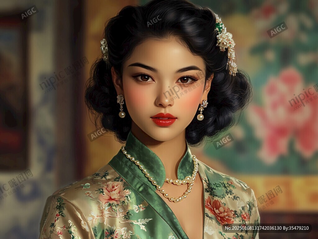 東方女性美女人物