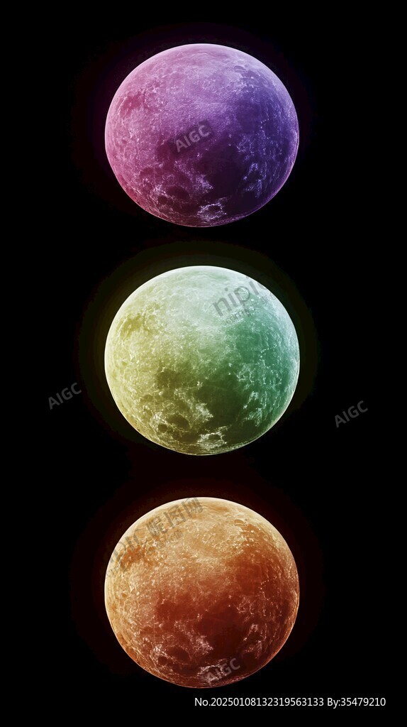宇宙星球外星球體