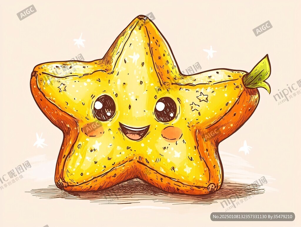 原創(chuàng)卡通星星形象