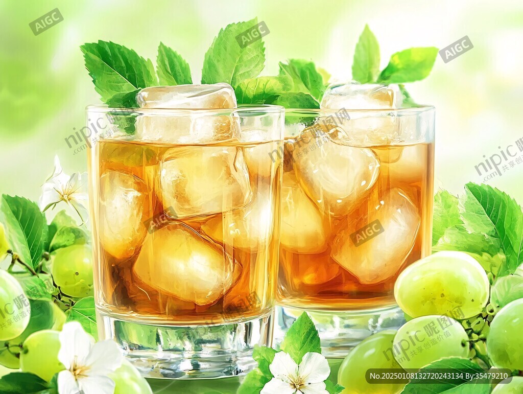 青梅酒插畫