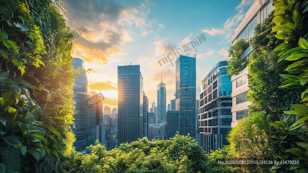 綠植城市風(fēng)光
