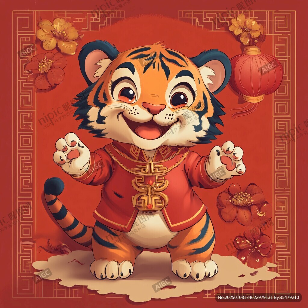 虎拜年