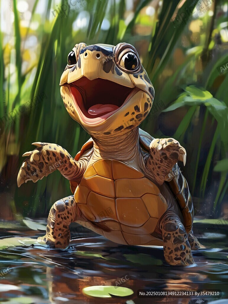 動物插畫寫實