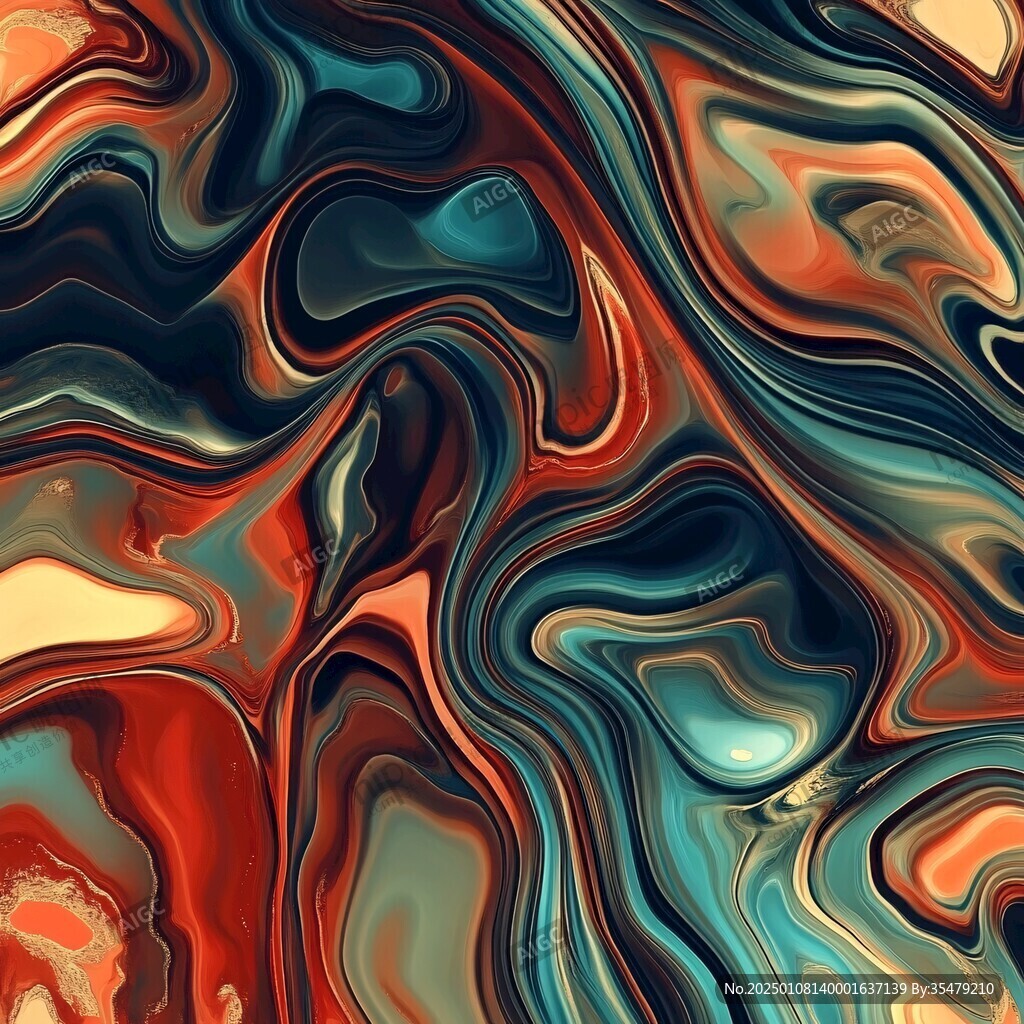 抽象流體花紋背景