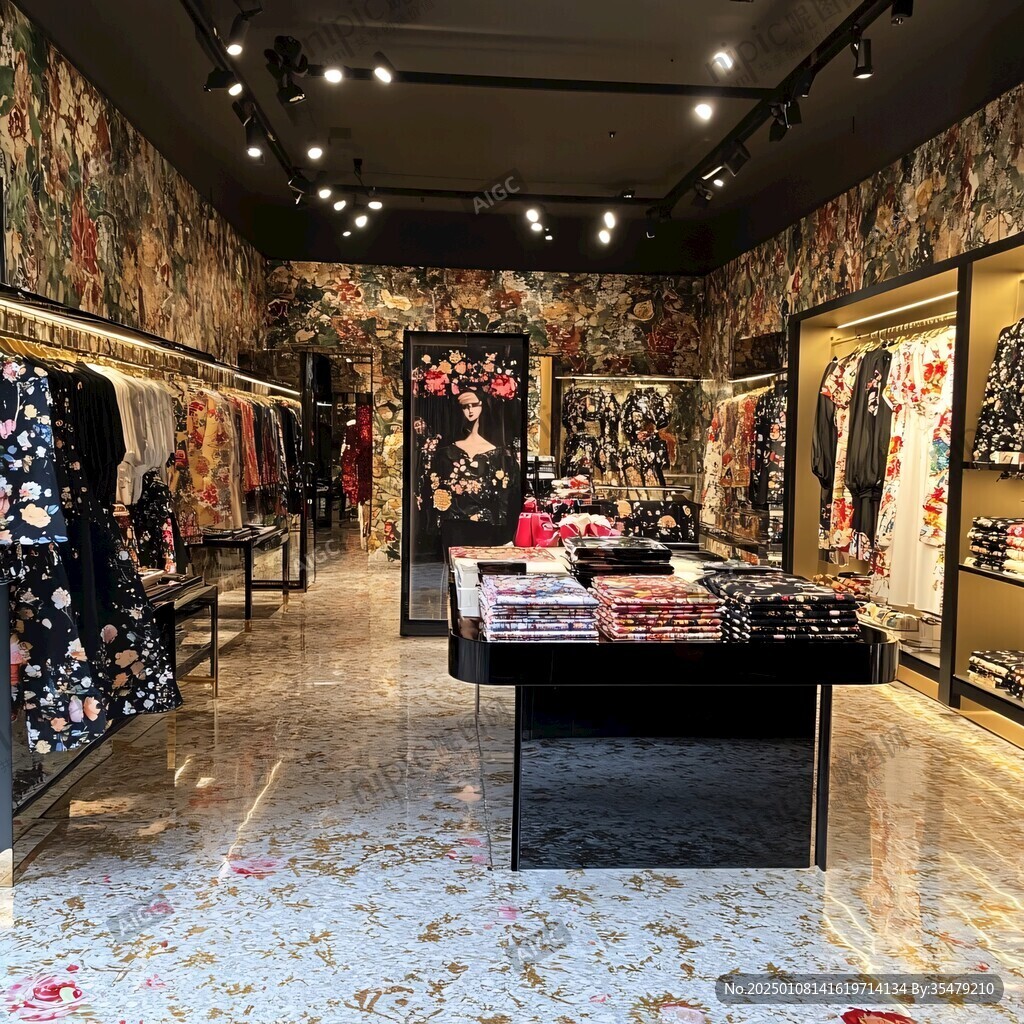 絲綢店服裝店旗袍店