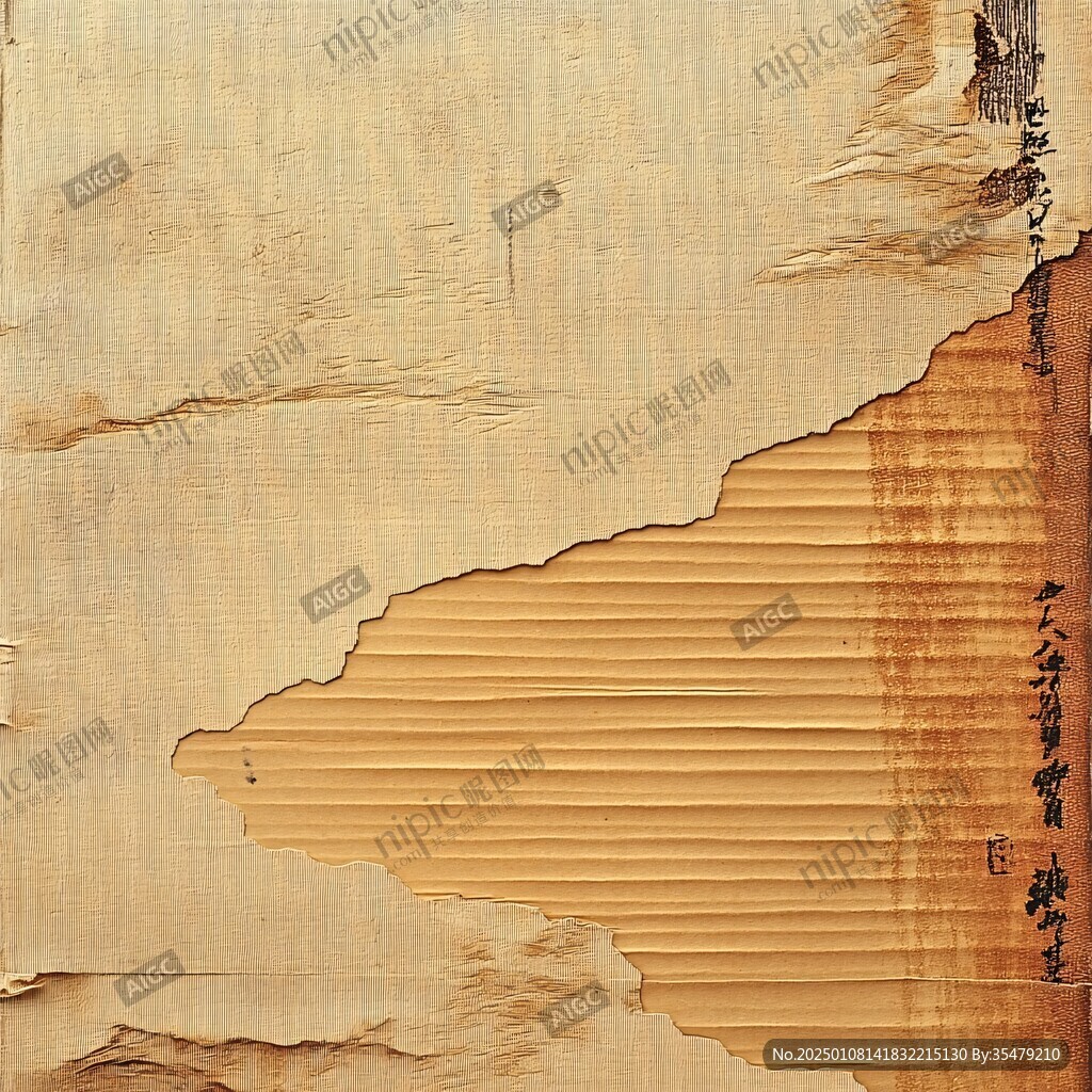 灑金黃宣紙